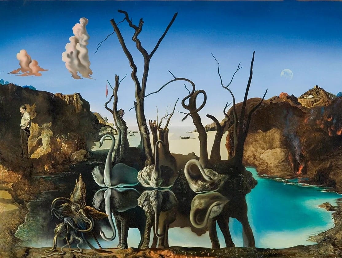 Swans Reflecting Elephants — Salvador Dalí