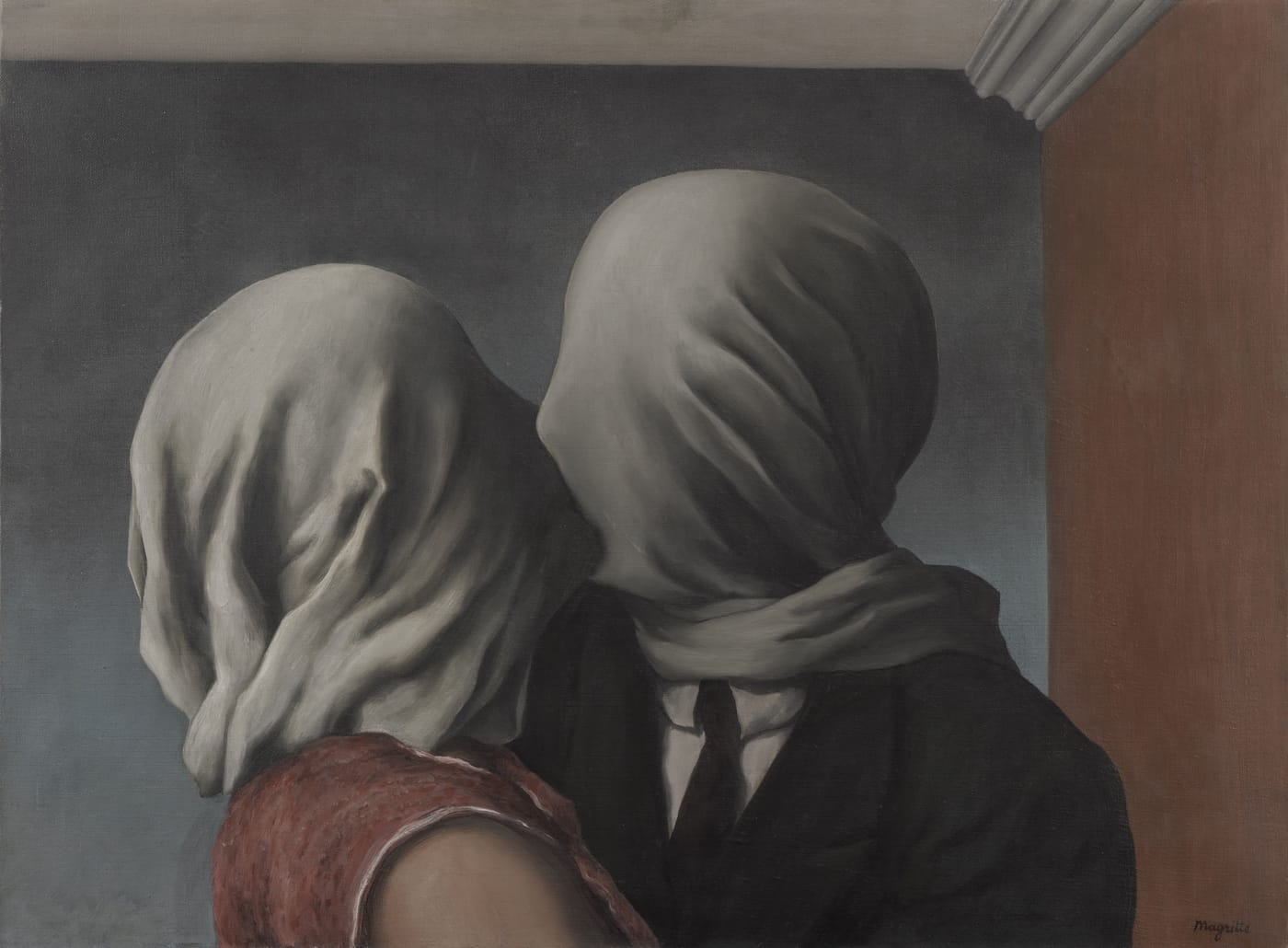 The Lovers — René Magritte